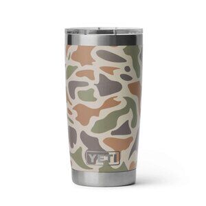 YETI Tan Camo 20 oz Tumbler